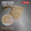 Delta Faucet Velum 14 Series Single-Function Gold Tub and Shower Faucet Set, Valve Trim Kit, Shower Handle, Delta Shower Trim Kit, Shower Set, Champagne Bronze T14437-CZ (Valve Not Included)