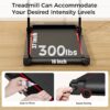 Walking Pad with Handle, 3.0HP Walking pad Treadmill, 3 in 1 Portable Under Desk Treadmill for Home, Treadmil with Handle Bar,Small Treadmill,Folding Walking Treadmill with Remote Control, LED Display