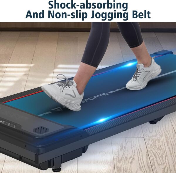 Treadmill Under Desk, Walking Pad Treadmill, Treadmill Ultra Slim & Portable for Home