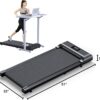 Walking Pad，Under Desk Treadmill 2 in 1 Treadmills，Portable Walking Treadmill 2.5HP, 320lbs Max Weight Remote Control LED Display,Installation-Free Jogging Machine for Home/Office
