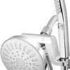 Waterpik High Pressure Handheld Wand and Rain Shower Head Combo with 8-Foot Long Metal Hose, BodyWand Spa System with 7 Spray Modes for Hair and Body, Chrome
