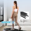 Walking Pad Under Desk Treadmill, Portable Small Treadmills for Home and Office, 2.5HP Super Quiet Brushless Motorized Walking Jogging Running Machine with Remote Control