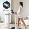 WALKINGPAD P1 Folding Treadmill, Ultra Slim Foldable Treadmill Smart Fold Walking Pad Portable Walking/Jogging Machine with App & Remote Control Grey