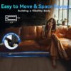 Walking Pad, Walking Pad Treadmill for Home Office, Portable Under Desk Treadmill with Remote Control and LED Display, Walking Jogging Running Machine