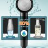 High Pressure Shower Head, Filtered Shower Head with Handheld, Detachable Shower Head Showerhead with Filters for Hard Water - 60" Hose, Bracket Remove Chlorine