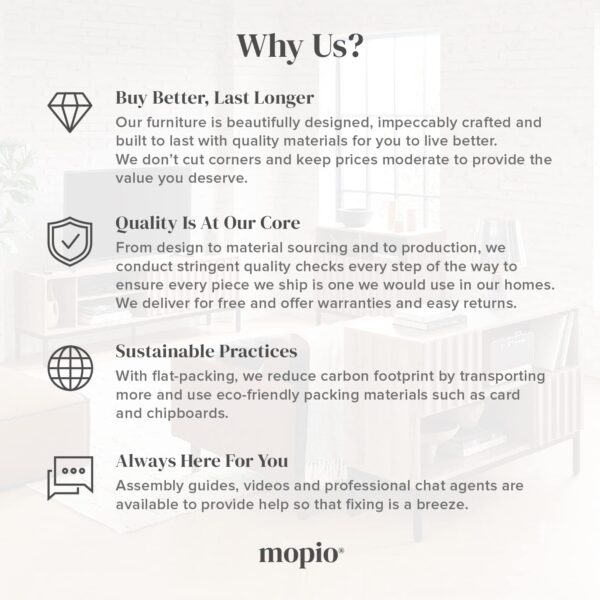 mopio Ensley TV Stand, Mid-Century Modern Television Stand for 55/60/65 inch TV, Farmhouse Entertainment Center with Storage, Media Console Credenza Table for Living Room, Bedroom (Walnut, 59")