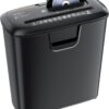 Bonsaii Paper Shredder for Home Use, 8-Sheet StripCut Home Office Shredder, CD/Credit Card Shredder Machine with Overheat Protection, 3.4 Gallons Wastebasket