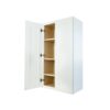 Wall Kitchen Cabinet 24 in. W x 12 in. D x 42 in. H in Shaker White Ready to Assemble