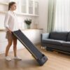 UREVO Under Desk Treadmill for Office Under Desk, Walking Pad 2 in 1 for Home/Office, Portable Walking Pad Treadmill with Remote Control, LED Display