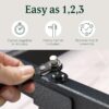 ZINUS Rumi 14in Easy SmartBase Mattress Foundation, Sturdy Metal Bed Frame, No Box Spring Needed, Eco Friendly Packaging, Queen