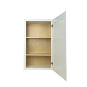 Wall Kitchen Cabinet 18 in. W x 12 in. D x 36 in. H in Shaker White Ready to Assemble