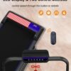 2 in 1 Portable Treadmill and Walking Pad for Home/Office, Foldable with Remote Control, APP, and LED Display