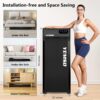 Walking Pad, Walking Pad Treadmill 330 lb Capacity，3 in 1 Portable Under Desk Treadmill for Home and Office with Remote Control, LED Display
