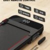 Walking Pad, Under Desk Treadmill, 2.5HP Portable Treadmills for Home/Office, Walking Jogging Machine with Remote Control, LED Display