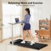 Walking Pad, Walking Pad Treadmill 330 lb Capacity，3 in 1 Portable Under Desk Treadmill for Home and Office with Remote Control, LED Display