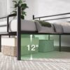 Novilla Full Size Bed Frame with Headboard and Footboard, 14 Inch Metal Platform Bed Frame, Under Bed Storage, Strong Metal Slats Support, Mattress Foundation No Box Spring Needed