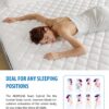Full Mattresses,Memory Foam Hybrid 10 Inch Full Size Mattress,Black&White Pocket Spring Full Size Black&White Mattress,Medium Firm Comfort Mattress,CertiPUR-US.