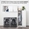 Prepac Elite 3-Door Wall Cabinet/Pantry Storage Cabinet | White, 54W x 24H x 12D | Versatile Garage Wall Cabinet by Prepac