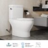 KE KING Lavan® 1000 MaP Score Powerful Flush Comfort Height Floor Mounted Two-Piece Toilet, 12'' Rough-in