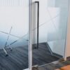 Modern Contemporary Long Stainless Steel Push Pull Door Handle for Home Entrance Glass Shower Wooden Barn & Office Store Shop Doors