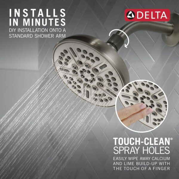 DELTA 75898SN Universal Components Shower Head, Satin Nickel