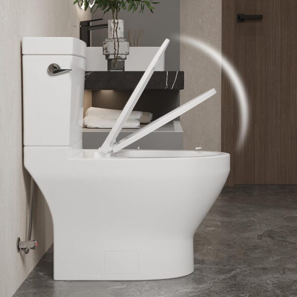 KE KING Lavan® 1000 MaP Score Powerful Flush Comfort Height Floor Mounted Two-Piece Toilet, 12'' Rough-in