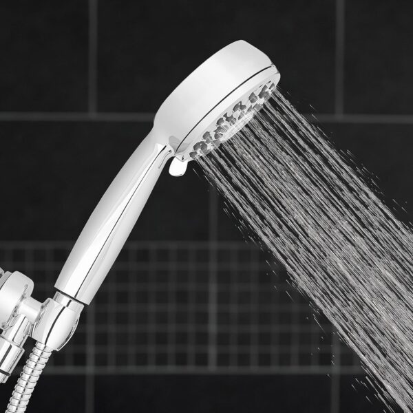 Waterpik High Pressure Hand Held Shower Head With Hose, PowerPulse Massage 7-Mode, Chrome XPB-763ME