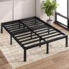 ZINUS 14 Inch Elias Metal Platform Bed Frame, Steel Support, No Box Spring Needed, Easy Assembly, Full