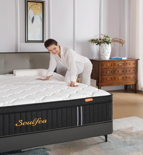 91dIn7fWHL._AC_SL1500_.jpg Full Size Mattress,12 Inch Hybrid Full Mattress in a Box with Memory Foam & Individual Pocket Spring for Edge Support,Pressure Relief,Medium Firm,CertiPUR-US.