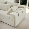 108" Modular Sectional Sofa Couches for Living Room,Modern Chenille L-Shaped Sofa Set,Deep Seat Cloud Couch for Living Room, Comfy Couch for Small Space(White Light Chaise)