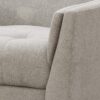 91w3nd5l02L._AC_SL1500_.jpg Christopher Knight Home Evelyn Mid Century Modern Fabric Arm Chair, Beige & Walnut