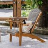Cambridge Casual Auburn Padded Upholstered Outdoor Adirondack Chair