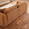 91.5" Modern Boucle Sofa with Deep Seat, Comfortable Upholstered Tufted Cloud Couch, Modern 3 Seater Couches for Living Room, Bedroom, Apartment, Office (Curry)