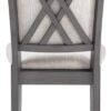 New Classic Furniture Amy 5-Piece Dining Table Set, Gray