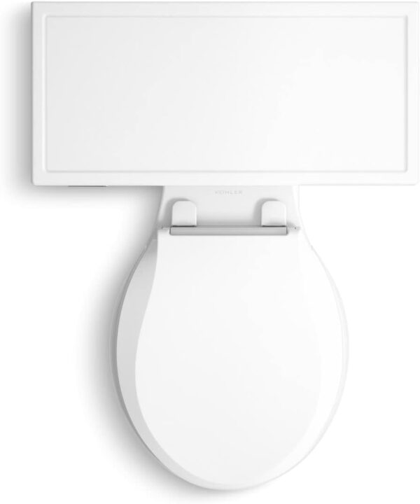 KOHLER Memoirs Stately Continuousclean St Two-Piece Round-Front Toilet, 1.28 Gpf