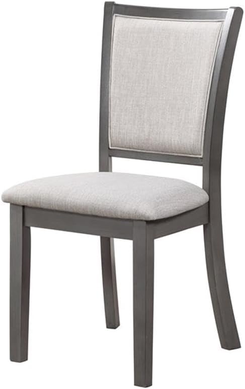 New Classic Furniture Amy 5-Piece Dining Table Set, Gray