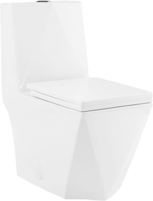 Brusque One-Piece Square Toilet Dual-Flush 1.1/1.6 gpf
