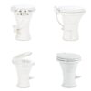 Dometic 310 Standard Toilet - White, Oblong Shape, Lightweight and Efficient with Pressure-Enhanced PowerFlush and Slow Close Seat Cover - Perfect for Modern RVs
