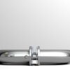 Shower Door Handle Back to Back Door Pull Handle for Sliding Glass Shower Door Stainless Steel Chrome Finish Tubular Sliding Door Handle 6 inch