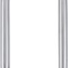 Ranbo Modern 8" C-Shaped Frameless Glass Shower Door Pull Handle, Brushed Nickel, Fits 8-12mm Glass & 35-55mm Wooden Doors