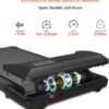 DeerRun 2024 Upgrade Walking Pad, Smart Under Desk Treadmill for Home Office, No-Assembly Treadmills with APP and Remote Control, LED Display, 2.5 HP Quiet Walking Jogging Machine, 250 lbs Capacity