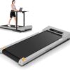ANCHEER Walking Pad Under Desk Treadmill, 3 in 1 Portable Folding Treadmills for Home 300 lbs Weight Capacity, 2.5HP Quiet Compact Walking Jogging Running Machine with Remote Control and LED Display