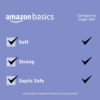 Amazon Basics 2-Ply Toilet Paper 6 Rolls = 24 Regular Rolls, 350 Sheets, (1 Pack of 6), Unscented
