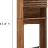 Modway Render Storage Cabinet, Walnut