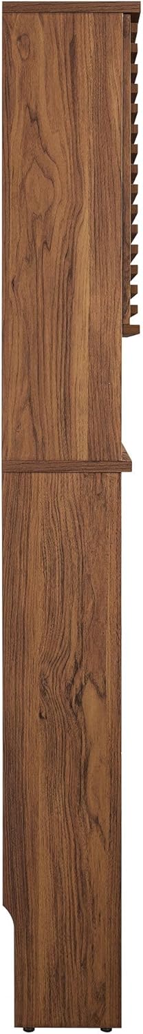 Modway Render Storage Cabinet, Walnut