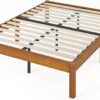 ZINUS Ellie 14 Inch Bamboo Platform Bed Frame, Wood Slat Support, No Box Spring Needed, Easy Assembly, Queen