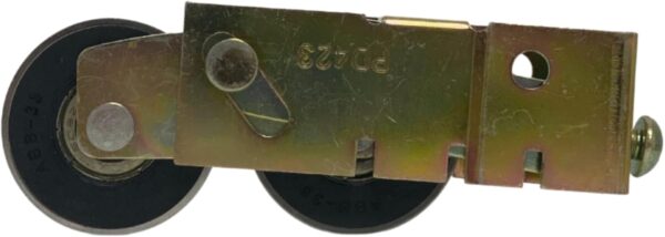 1-1/2 Inch Acorn Tandem Sliding Glass Door Assembly Roller Replacement with Precision Bearing Steel Wheels - Fix and Repair Sliding Door Hardware