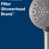 61SRAXDkASL._AC_SL1500_.jpg Cobbe Handheld Filtered Shower Head - Filters >99% Chlorine - Advanced 2.0 Carbon System - Water Softening Beads for Hard Water - Relieves Dry, Itchy Skin - Brushed Nickel