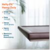 Roving Cove Edge Corner Protector Baby Proofing (Large 15ft Edge 4 Corners) - Hefty-Fit Heavy-Duty, Soft NBR Rubber Foam, Furniture Fireplace Safety Bumper Guard, 3M Adhesive, Coffee Brown