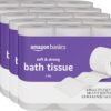 Amazon Basics Soft and Strong 2-Ply Toilet Paper, 30 Ultra Rolls = 120 Regular Rolls, Unscented, 340 Sheet (30 Rolls)